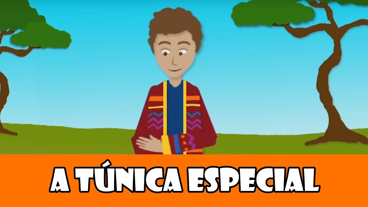 DESENHOS BÍBLICOS - A TÚNICA ESPECIAL DE JOSÉ