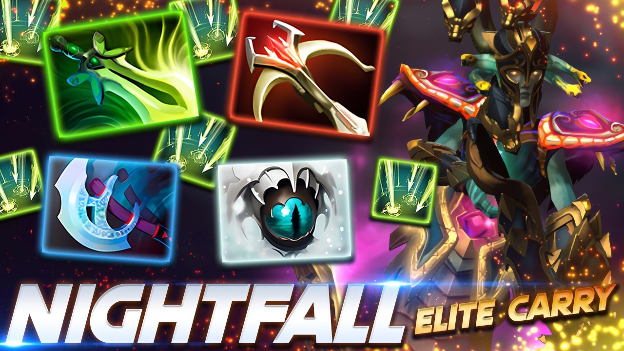 Nightfall Medusa - Dota 2 Pro Gameplay [Watch & Learn]