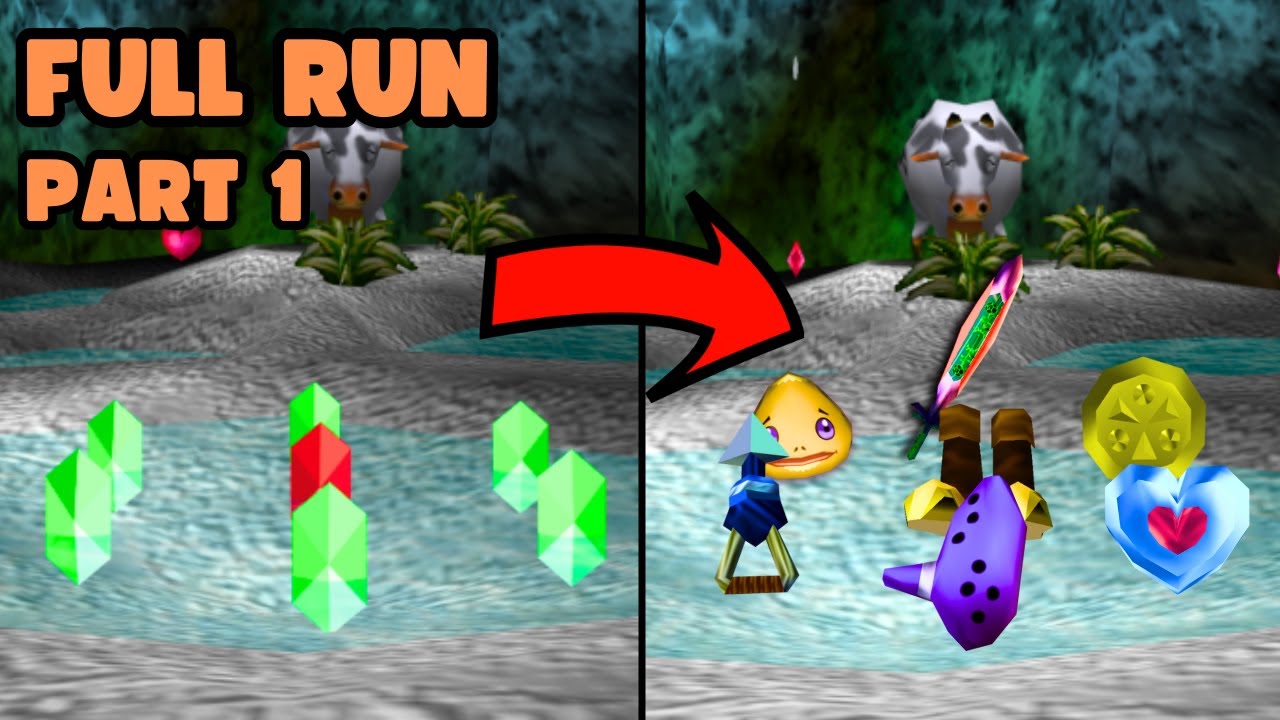 Zelda but Every Single RUPEE is Randomized (FULL RUN PART 1)