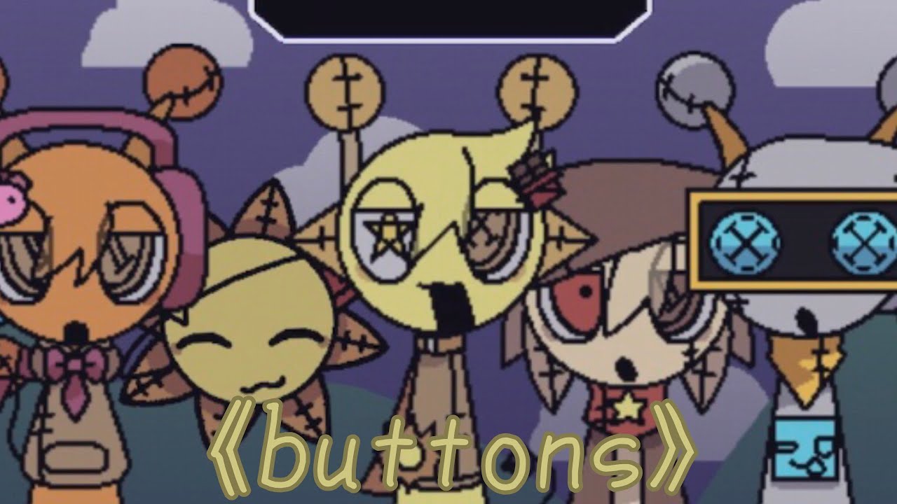 “ buttons”Sprunki-无烦恼 Mix！！！