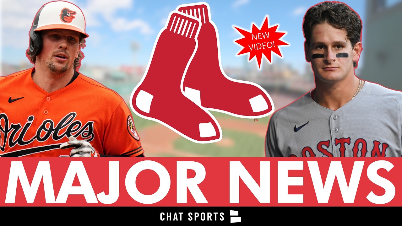 Red Sox Get A TRIPLE DOSE Of GREAT Injury News On Adley Rutschman, Garrett Crochet & Roman Anthony
