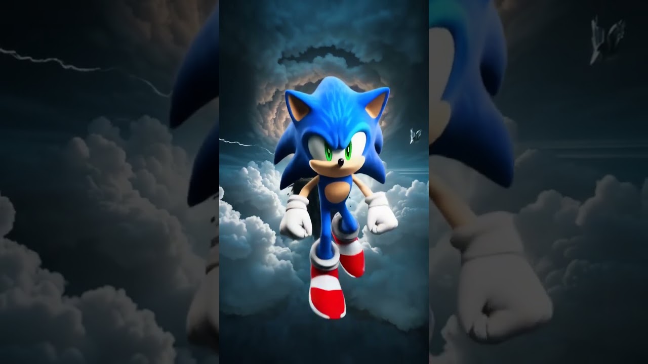 Sonic's Sky Island Freefall | Chaos Vortex Descent in 8K Ultra HD!