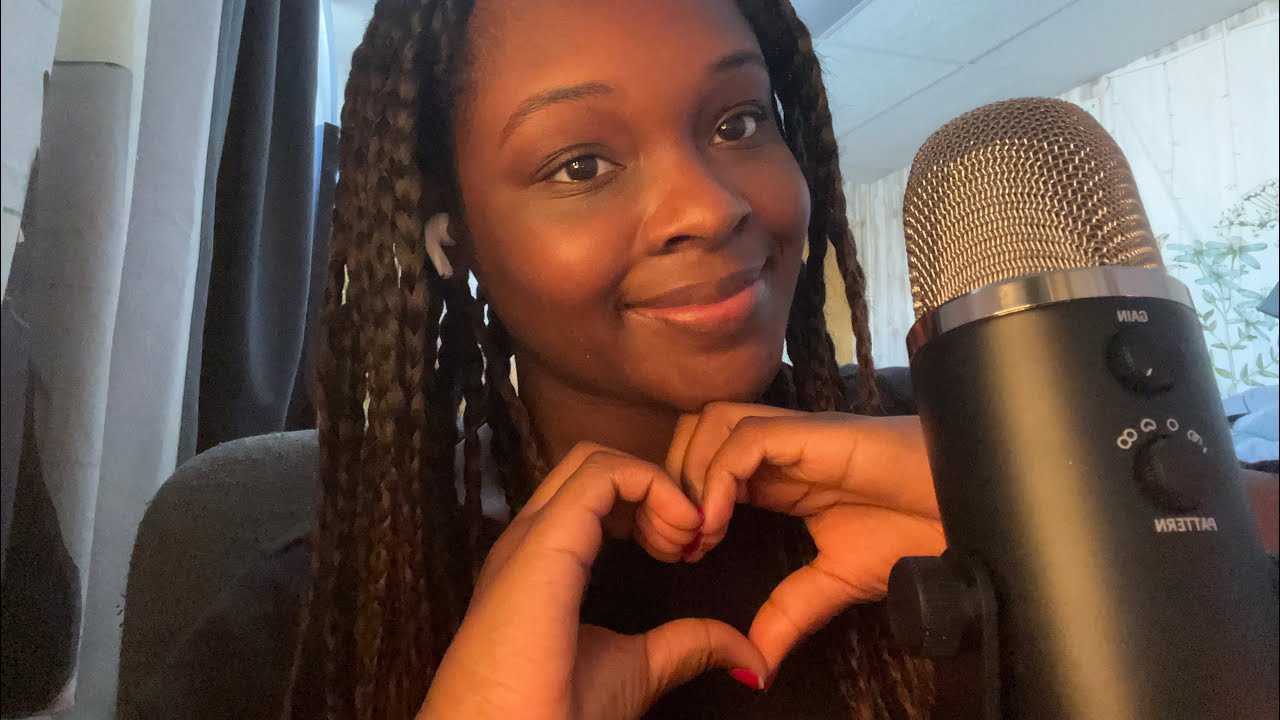 ASMR Positive Affirmations ~personal attention, brushing~ 🌺