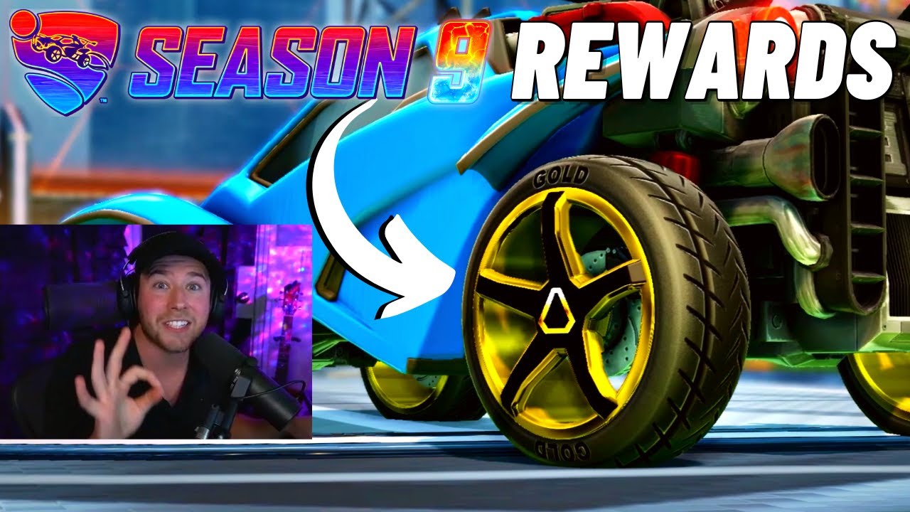 *NEW* THESE ARE THE BEST SEASON REWARDS WHEELS EVER!! Rocket League Season 9 Ranked Rewards
