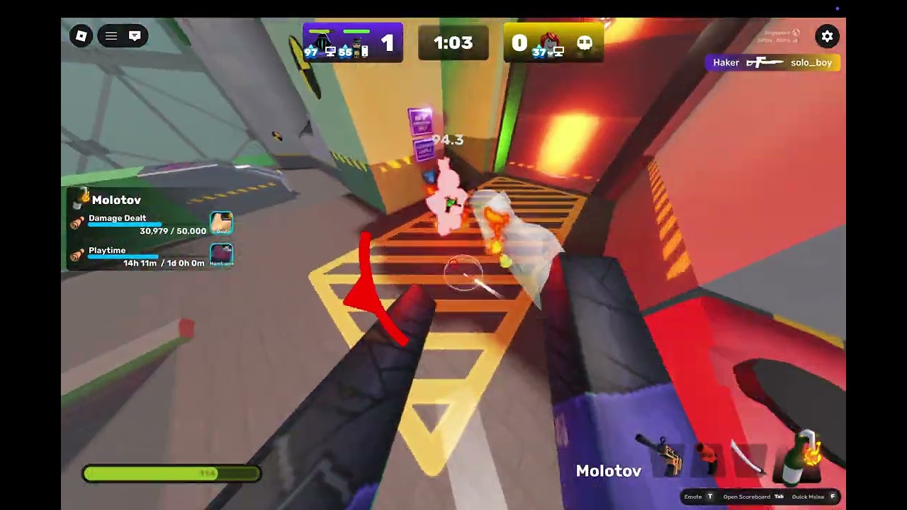 Playing 2v2 in Rivals