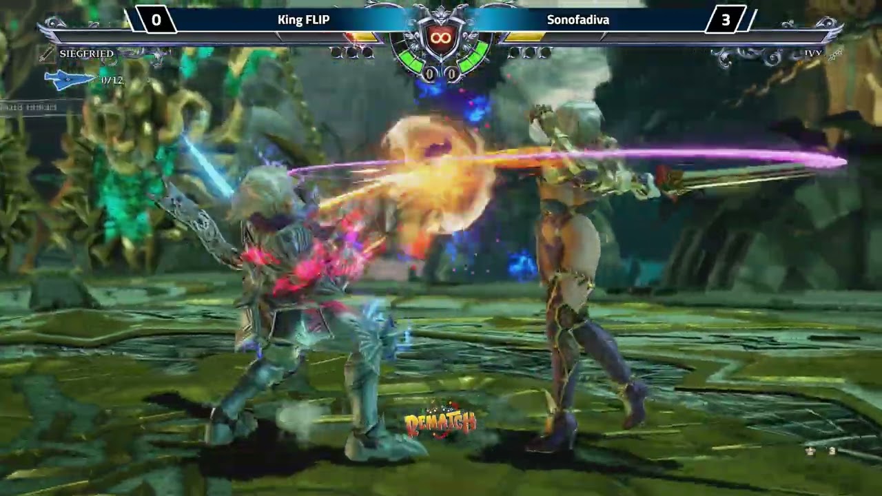 Only Hands 4 @kingflip28k Vs Sonofadiva SoulCalibur 6