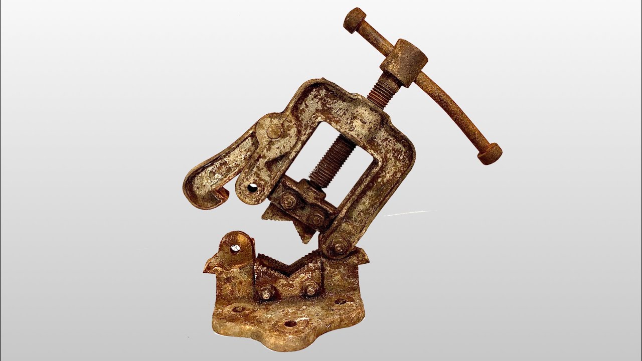 Record 92 Pipe Vice/Vise Restoration - Oil Quenching Attempt.