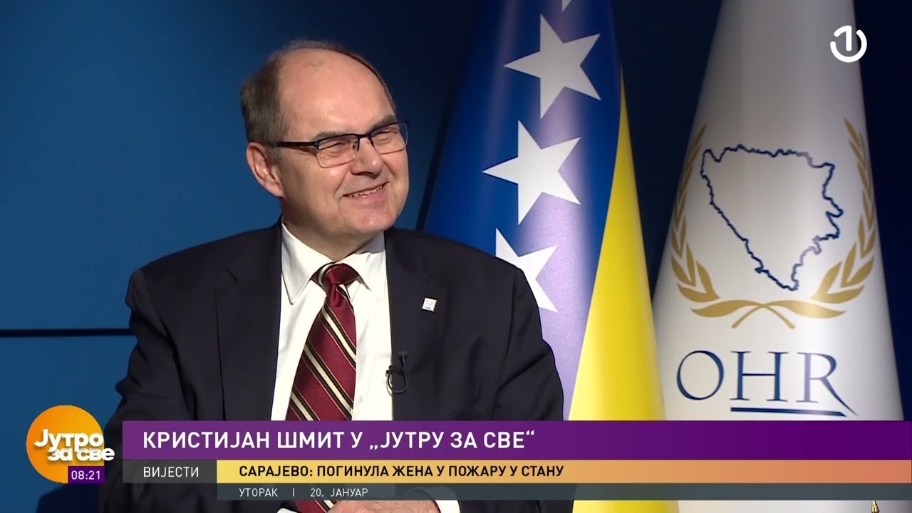 Jutro za sve: Christian Schmidt, visoki predstavnik u BiH