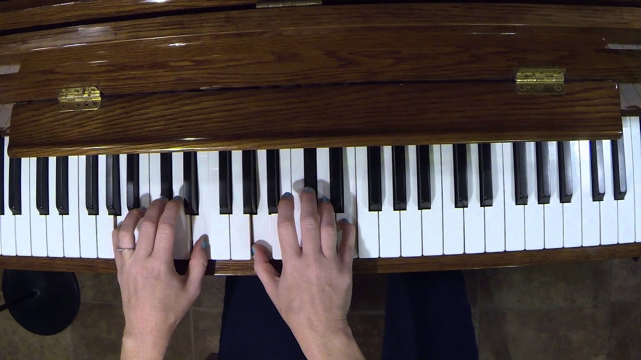 5 finger patterns for piano- A, E, & B