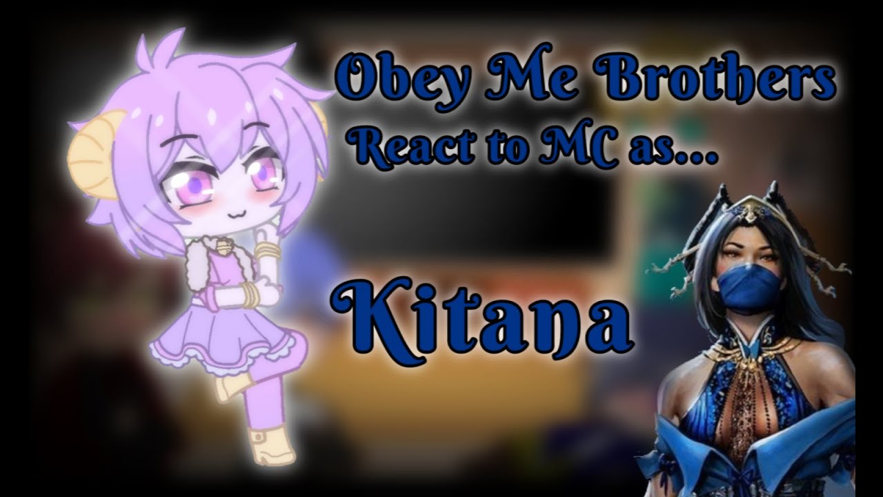 Obey me react to MC as Kitana (REQUESTED)