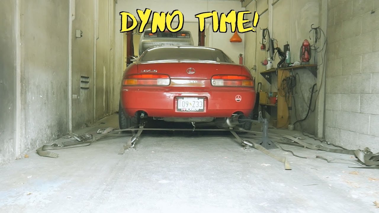 Turbo Lexus SC300 Getting tuned and hits the streets(nat)