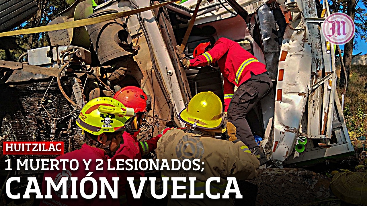 Accidente en carretera Cuernavaca–México deja una persona sin vida en Huitzilac