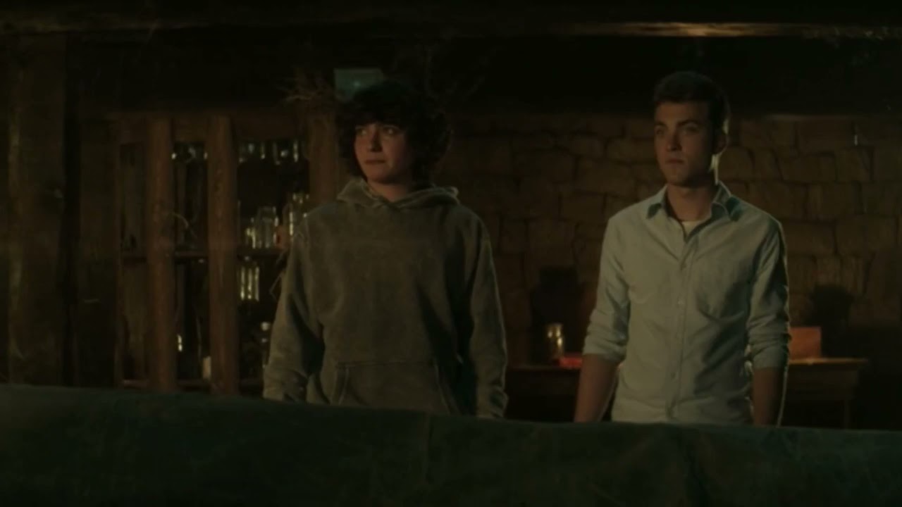 Clark helps Jordan train his powers