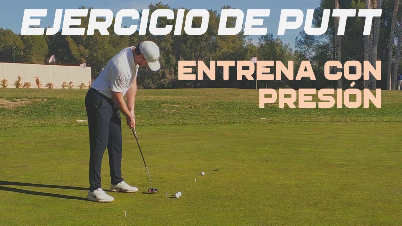 Entrena con presi&oacute;n - Mejora en putts cortos con presi&oacute;n | Ejercicios de Putt