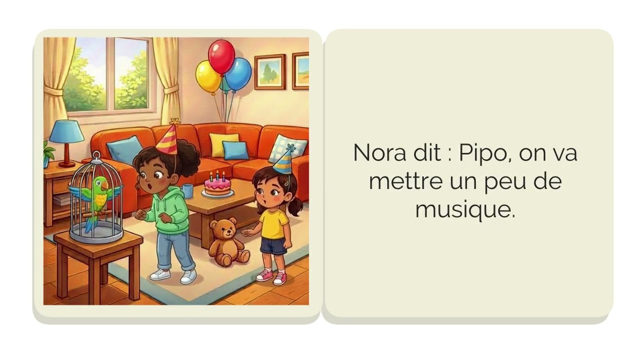 Histoire l'animal qui parle l Episode 4 l Niveau 3 .