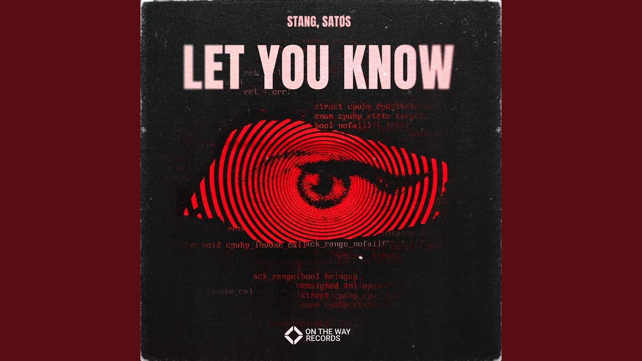 Let You Know
