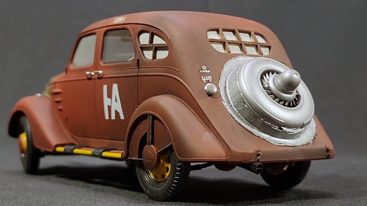 Experiment “Double A”—Tamiya 1:24 1936 Toyoda Model AA Scale Model Car
