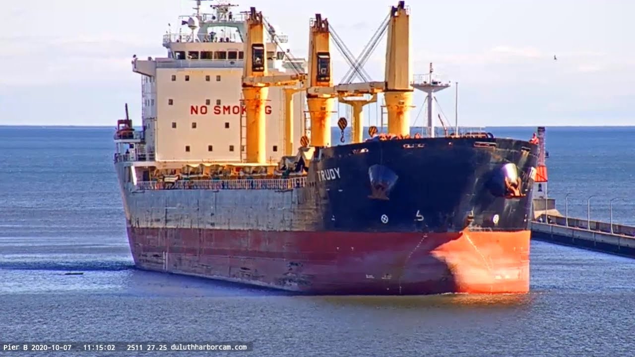 Trudy arrived Duluth 10/07/2020