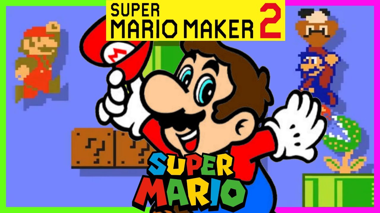 Super Mario Maker 2: Super Mario All-Stars 1-1 Remix