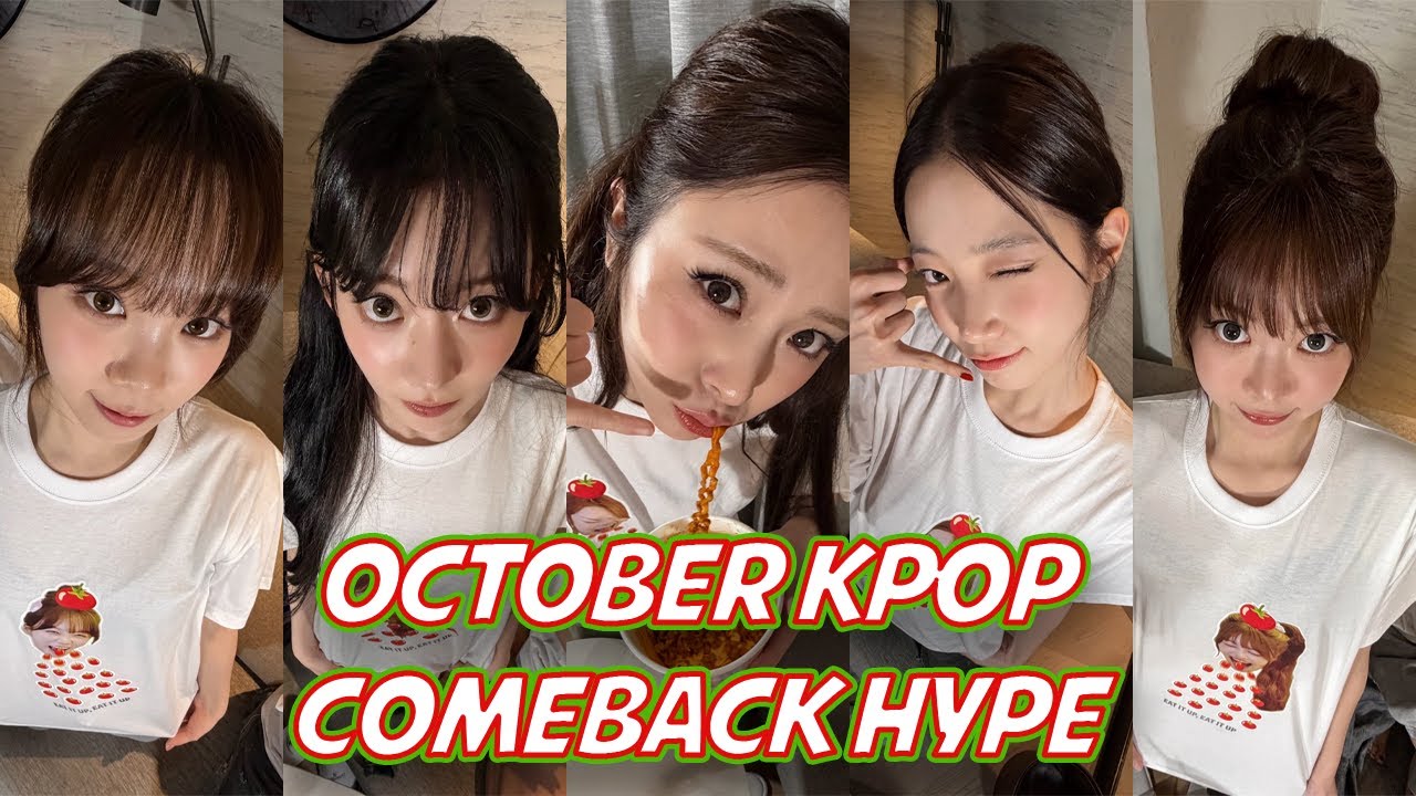 October is Gonna be HYPE for KPOP Girl Group Stans