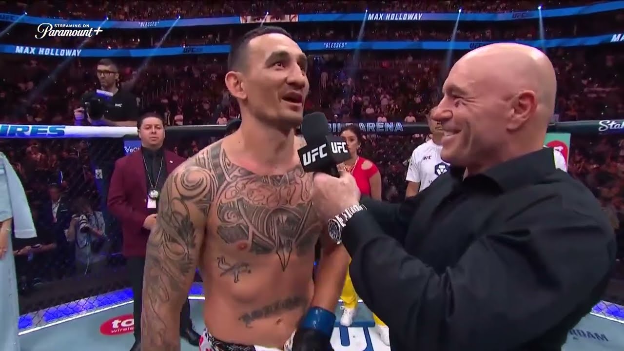 Max Holloway's Octagon Interview | UFC 329
