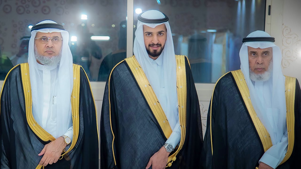 الاستقبال من حفل زفاف الشاب عبدالله عبدالعزيز بن بكر بن عواد بن بكري الصبحي - المنصة الذهبية