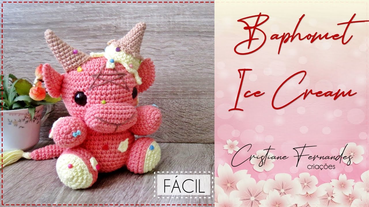 AMIGURUIMI - BAPHOMET ICE CREAM