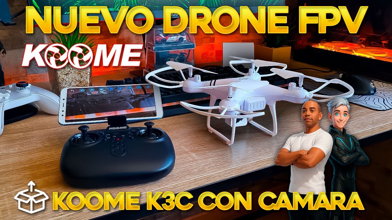 2026 Drone Koome K3C | &iquest;Vale la Pena? Unboxing, Caracter&iacute;sticas, Vuelo, C&aacute;mara y Opini&oacute;n Real