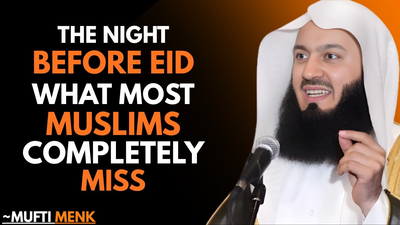 Eid Is Not the End of Ramadan &mdash; It&rsquo;s Your New Beginning | Mufti Menk Powerful Reminder