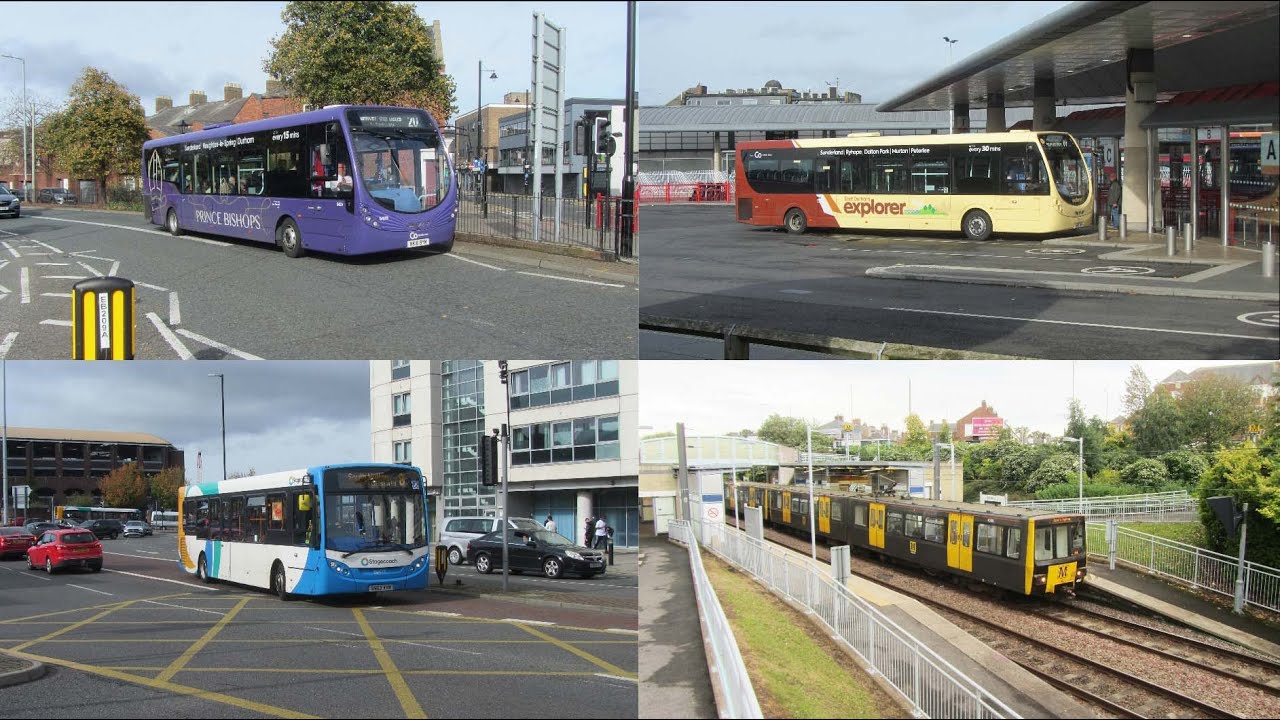 Buses & Trains In Sunderland.