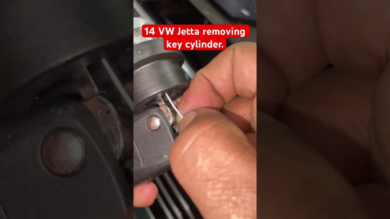 Совет по извлечению цилиндра ключа Volkswagen.#ключ vw#корпус ключа vw#ключ jetta#llavin VW