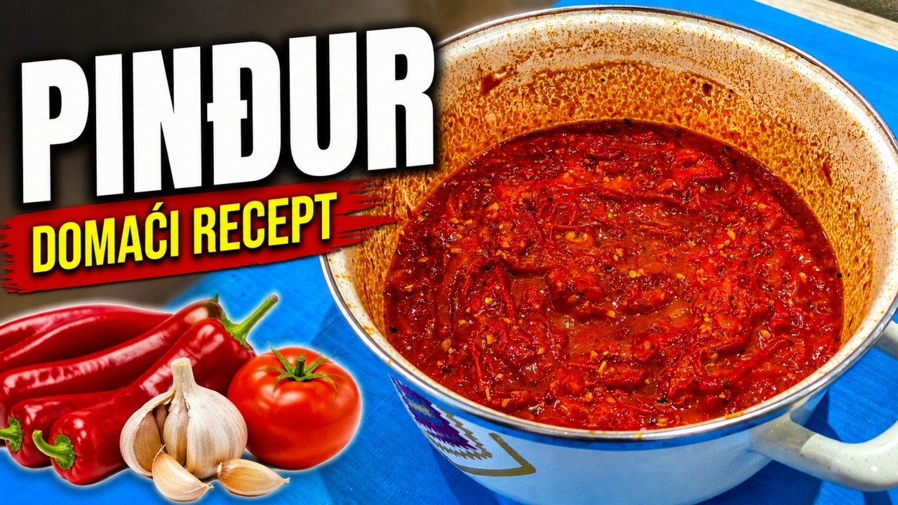 PINĐUR | Kako napraviti domaći pinđur? *BOLjI OD AJVARA* Bez konzervansa!