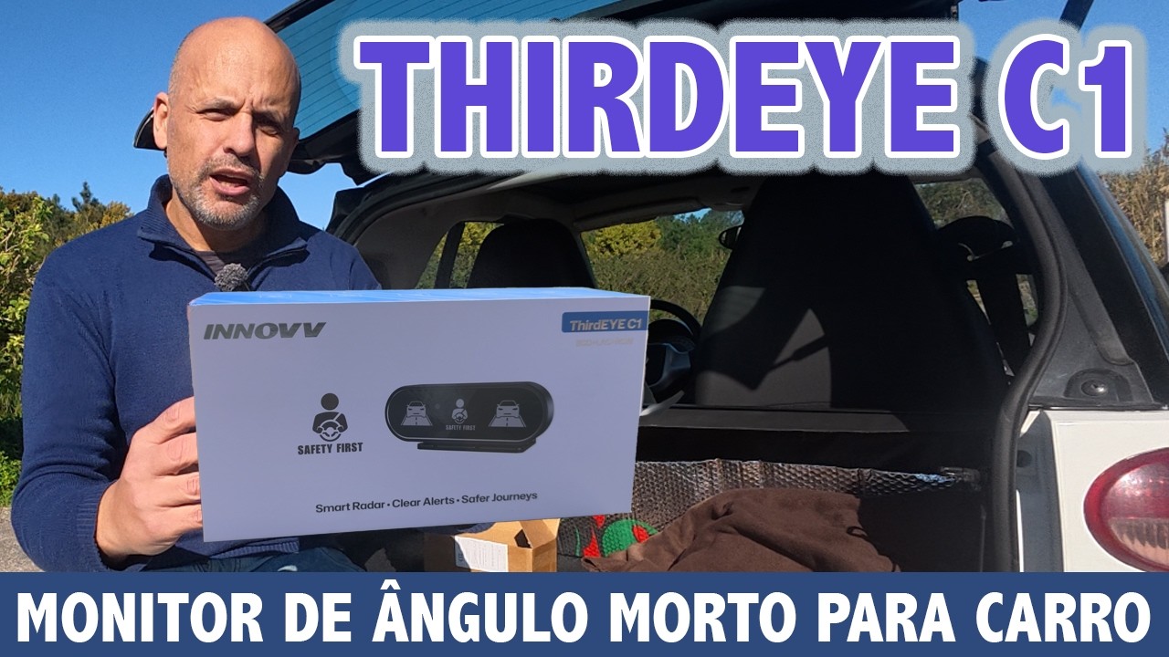 INNOVV C1 Monitor Ângulo Morto  para o teu carro  🔥 ★ Unboxing & Review ★ 🔥🔴💯✅★