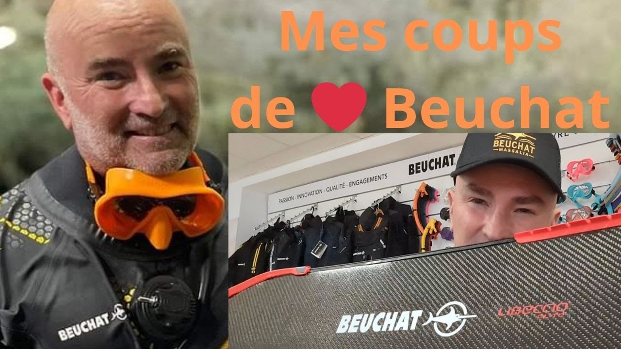 Équipement plongée : mes coups de coeur Beuchat #matérielplongée #beuchat #marseille