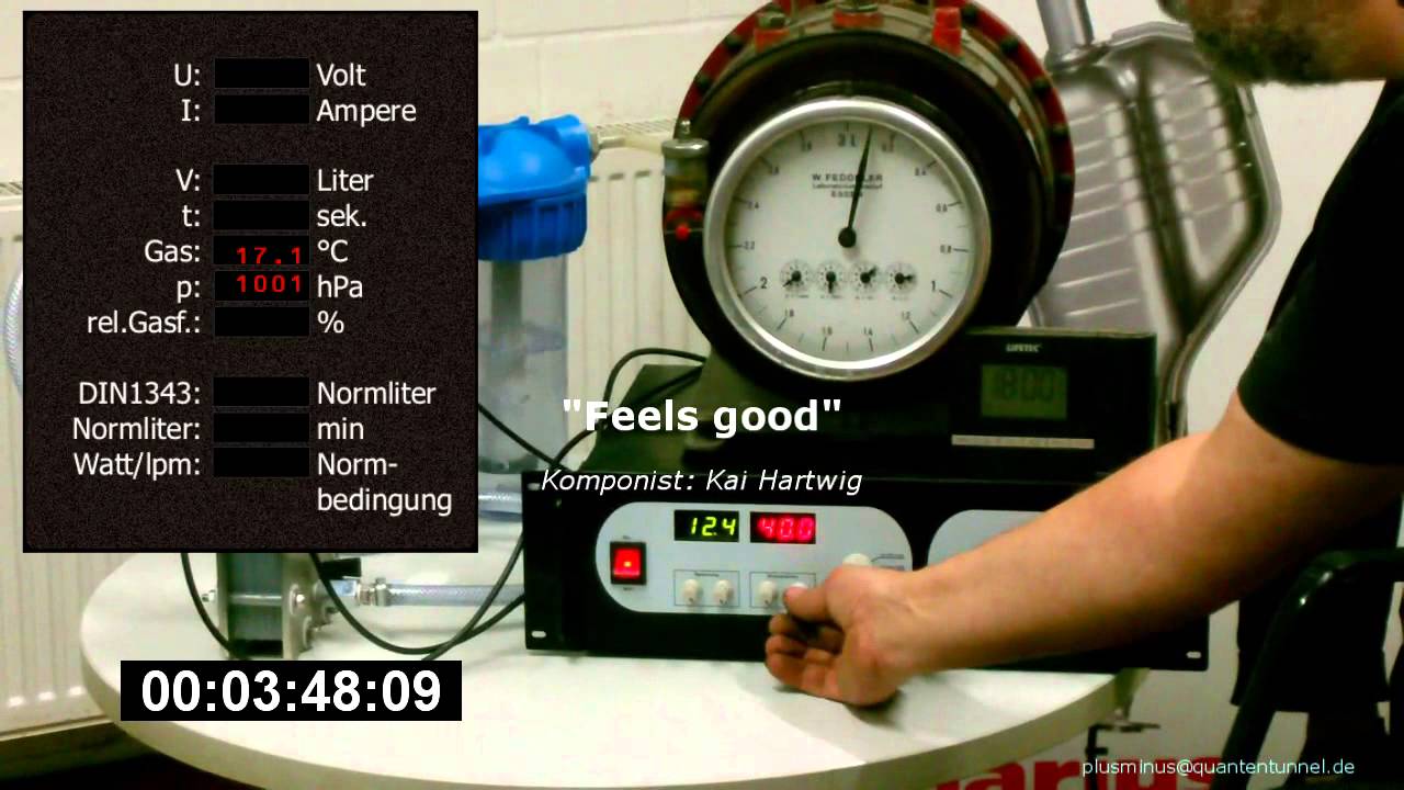 Leistungs- und Drucktest von Elektrolyseuren