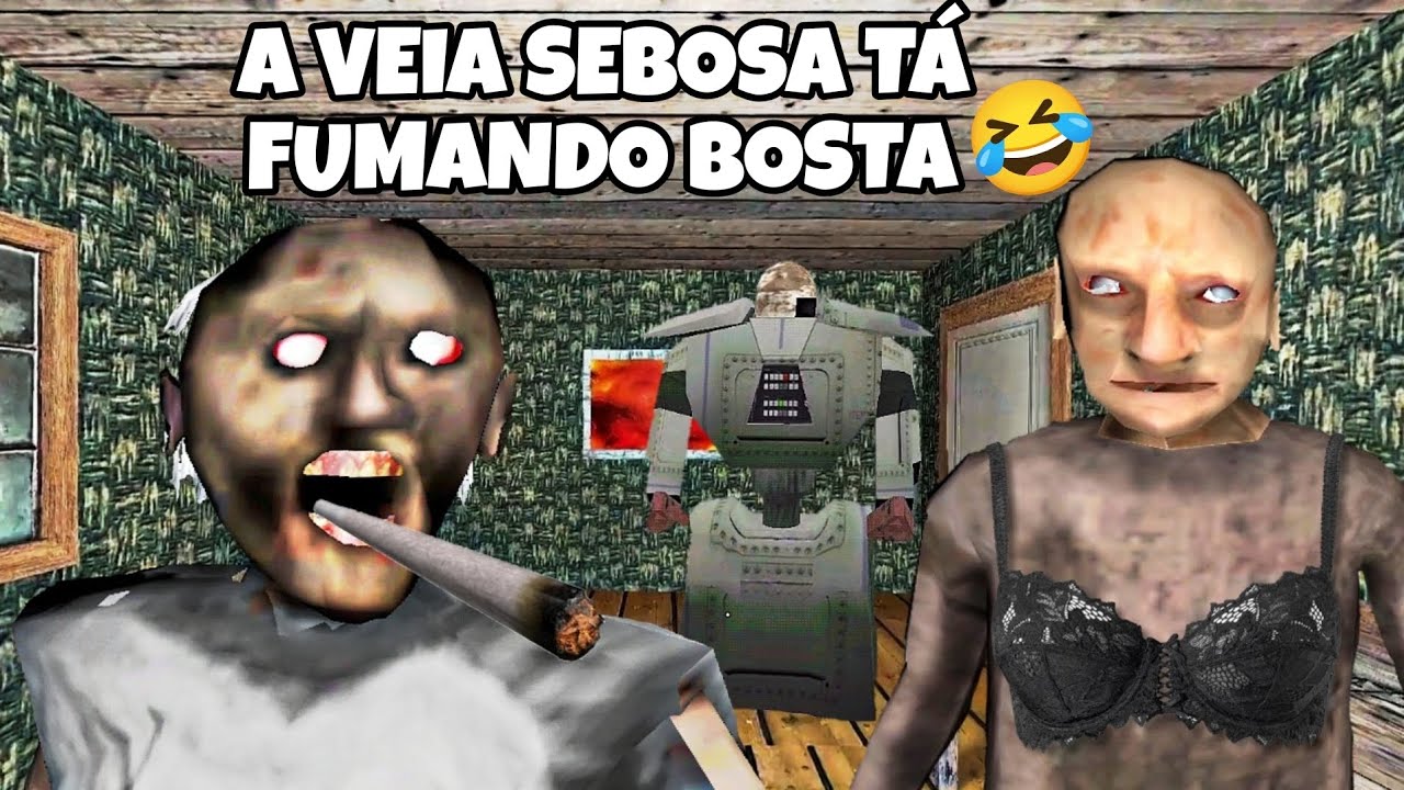 FUGINDO DA VEIA SEBOSA EM GRANNY LEGACY - MODO HARD - GRANNY DA ZUEIRA