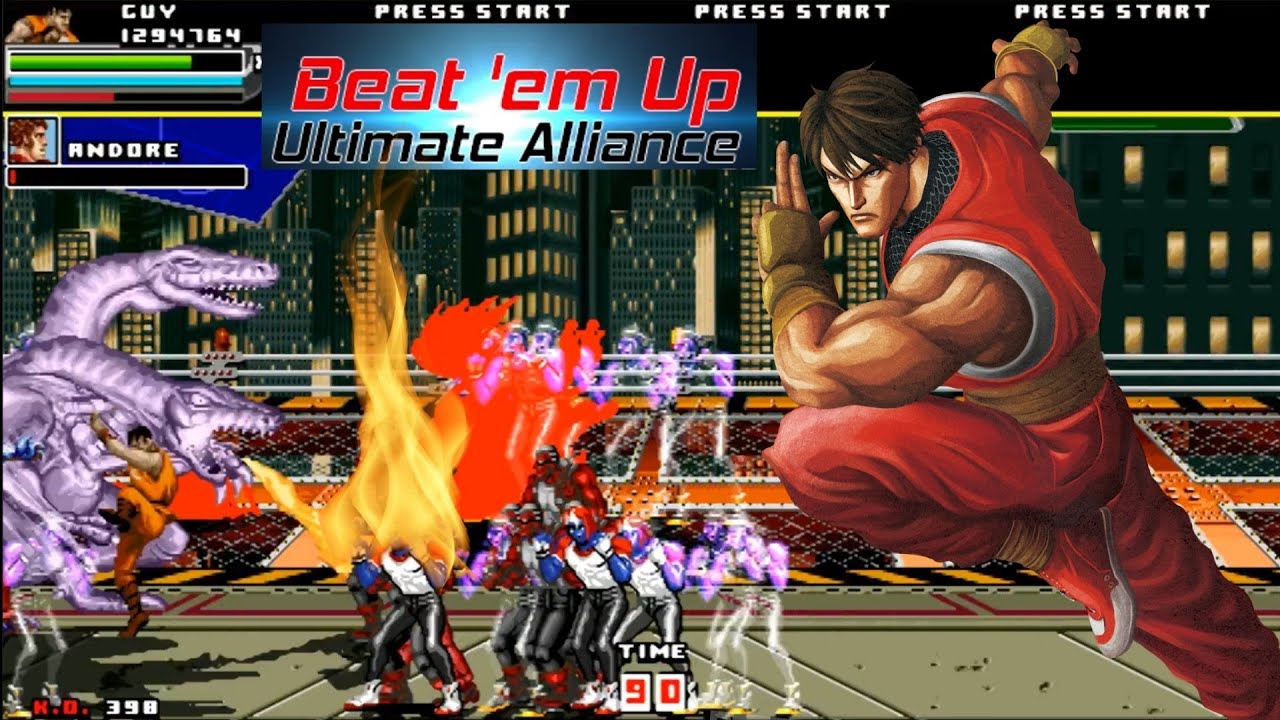 ✅[OpenBoR] Beat 'Em Up Ultimate Alliance Beta  - games