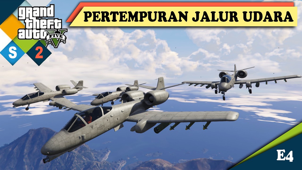 #S2 #E4 KESERUAN MENGUDARA BARENG NPC - GTA 5 MOD INDONESIA