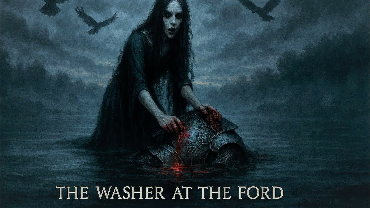 The AIrish Balladeer – “The Washer at the Ford” (Dark Cinematic Folk | The Morrígan)