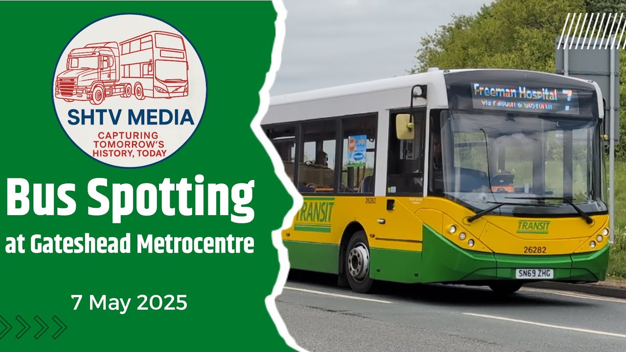 Gateshead Metrocentre Bus Action | Go North East, Stagecoach & More (May 2025)
