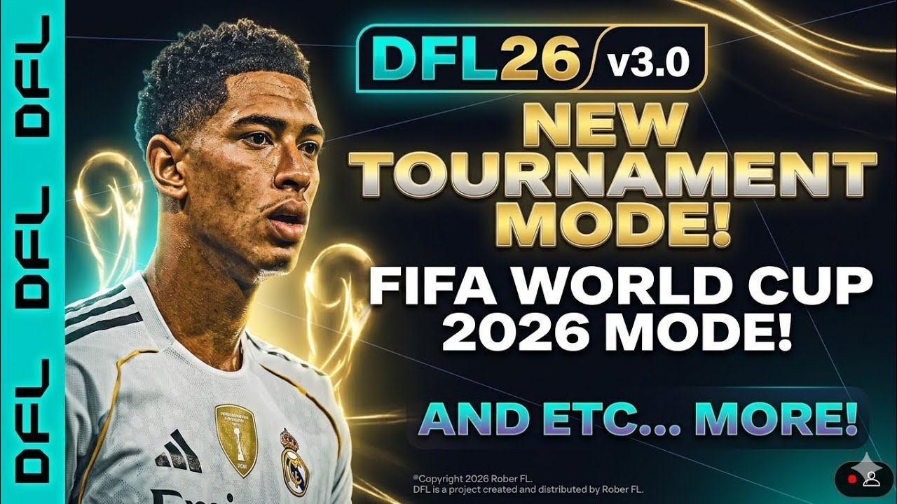 DFL 26 v3.0 NEW UPDATE! World Cup 2026 Mode & New Tournaments | FIFA 16 Mod Android Offline