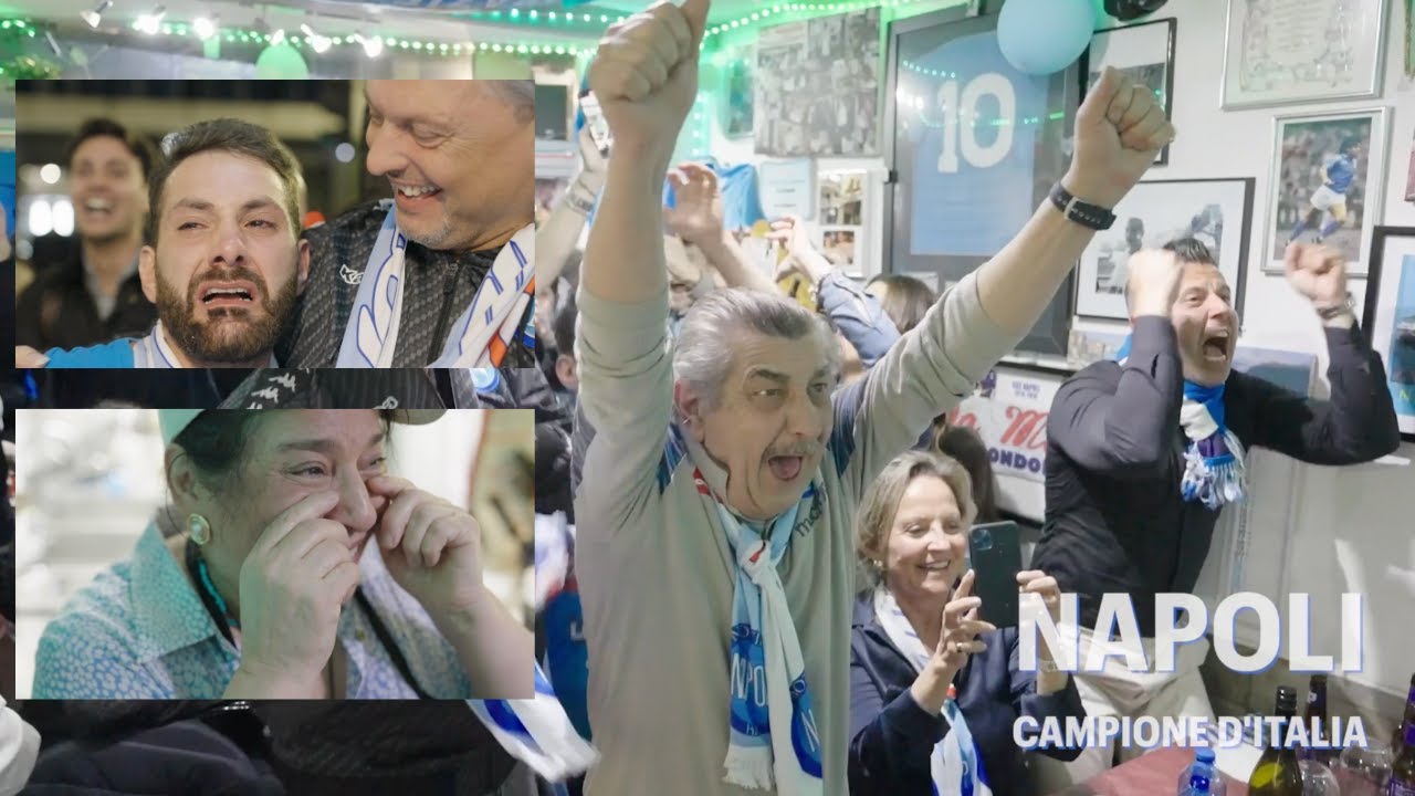 NAPOLI CAMPIONE D'ITALIA | Da Maria, London