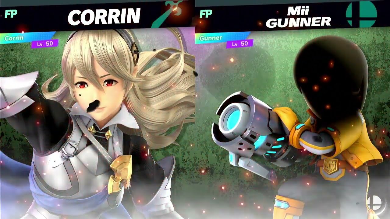 Super Smash Bros Ultimate Amiibo Fights Corrin vs the World #51 vs Gunner