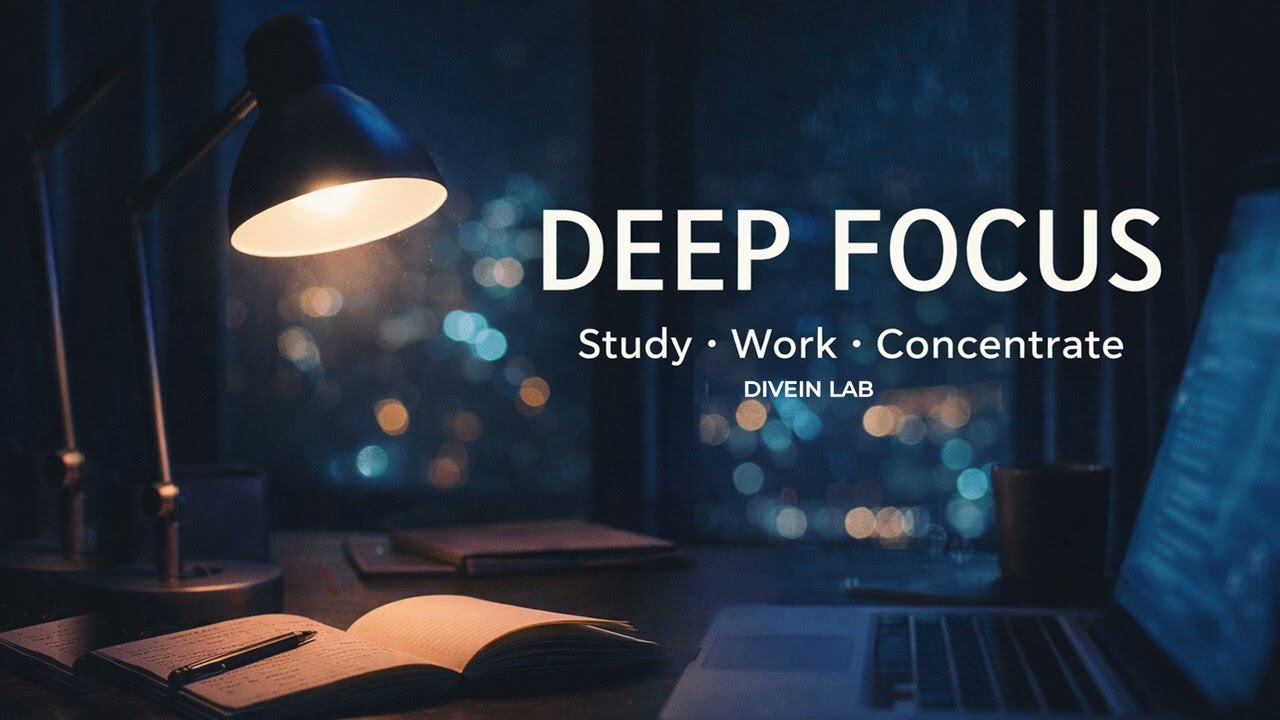 DEEP FOCUS NIGHT STUDY Ambient Music for Studying & Concentration”