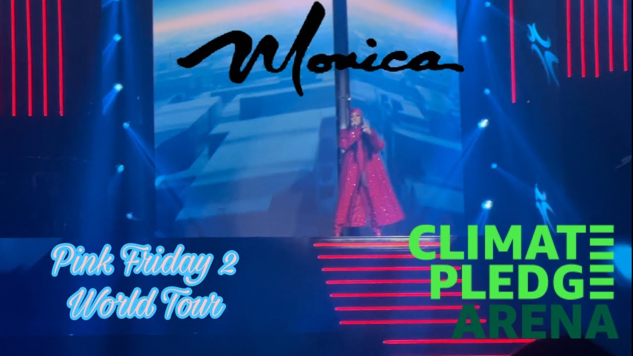 Monica LIVE in Seattle, WA on the Pink Friday 2 World Tour! Climate Pledge Arena