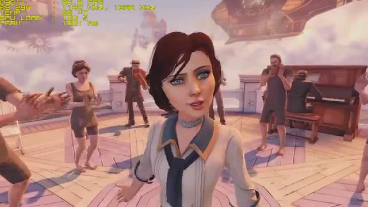Bioshock Infinite 2560x1440 R9 290 Performance