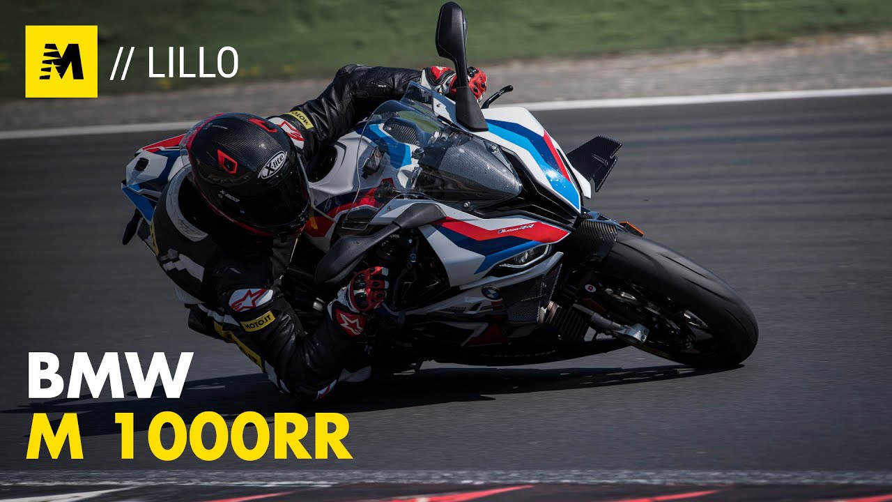 BMW M1000RR TEST a Vallelunga