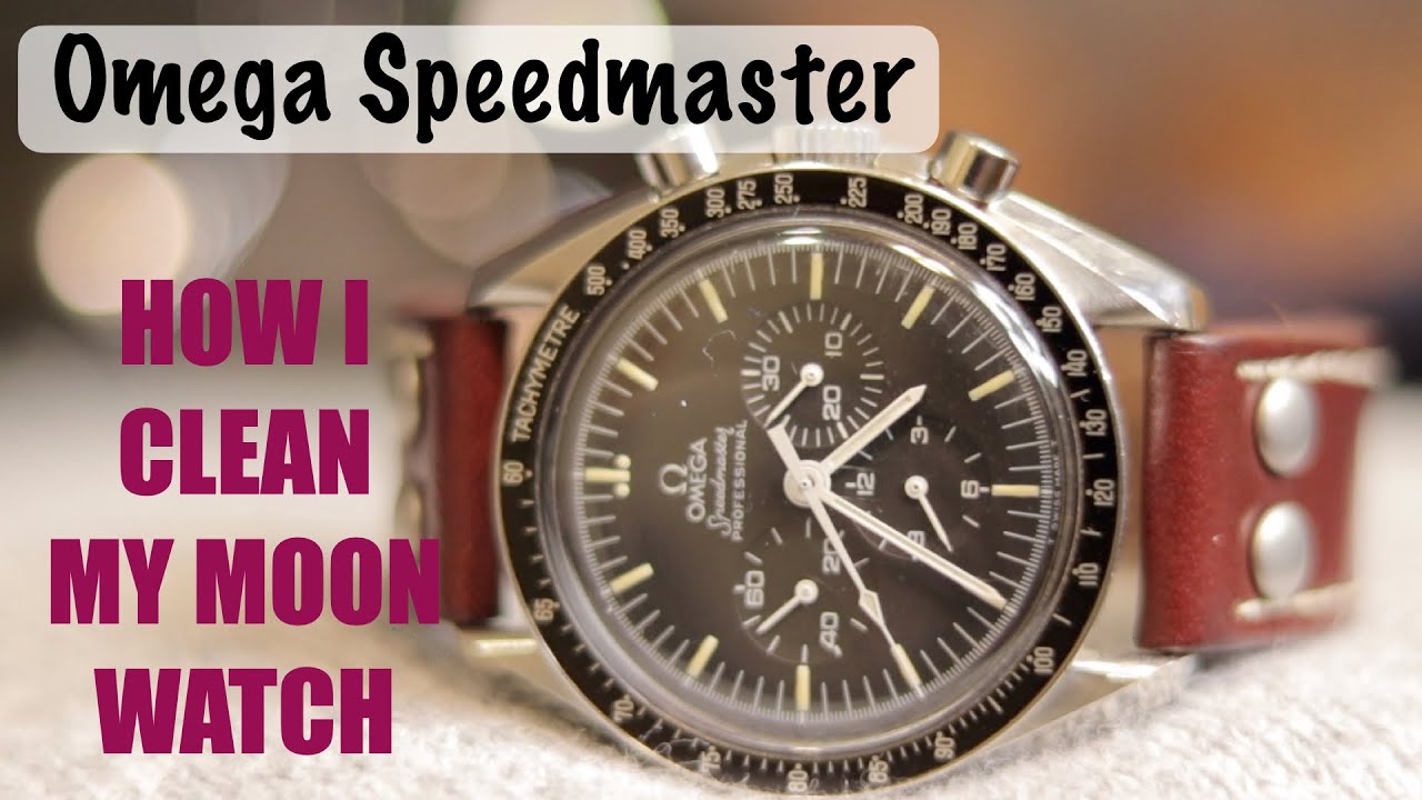 Omega Speedmaster Professional | How to Clean ASMR