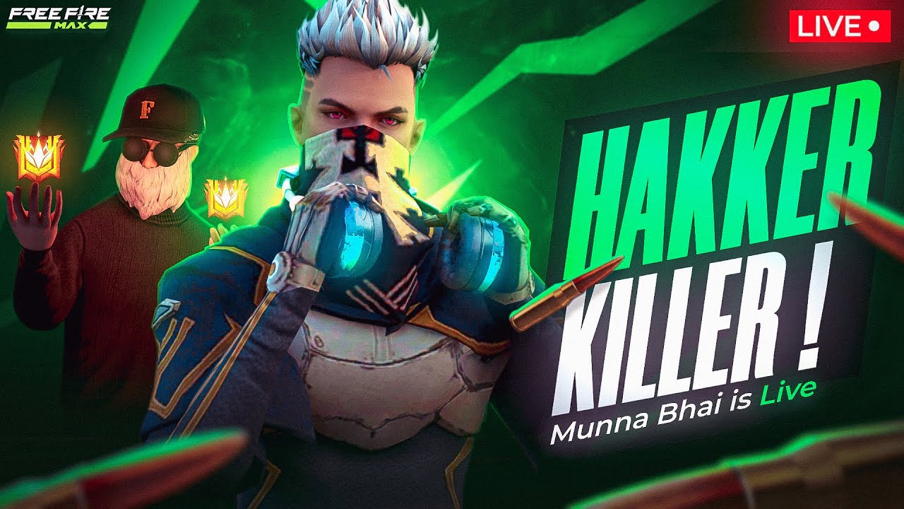 Free Fire Telugu Live - Munna Bhai is Live  - Telugu Gaming Live #MBG