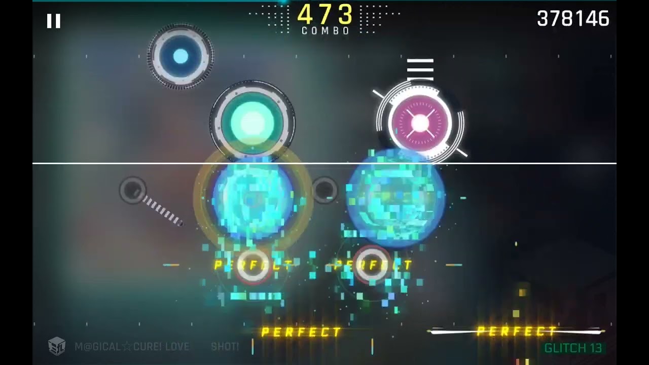 [Cytus II Ver 5.2 Release] M@GICAL☆CURE! LOVE &hearts; SHOT! (GLITCH 13) TP 100%